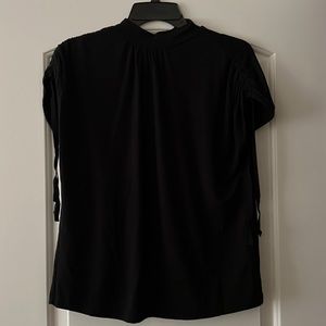 Anthropologie small black blouse